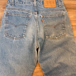Orange Tab Vintage 1985 Levi’s Light Wash 31x32 Straight Leg Made in USA